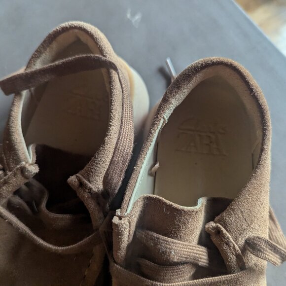 CLARKS® x ZARA LEATHER SHOES | Brown | US Size  2½ - Picture 6 of 16